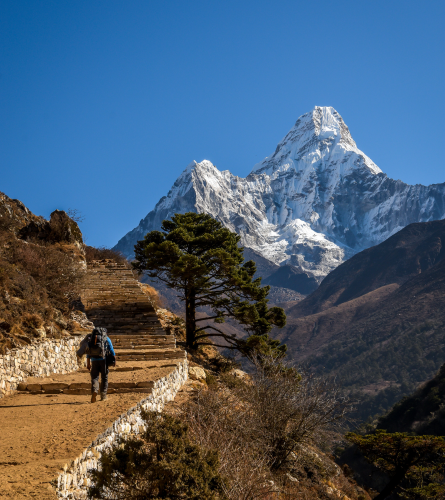 Trekking in Everest